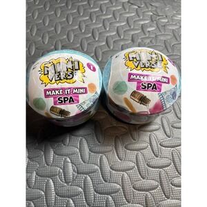 Brand NEW Miniverse Spa Series 1 - MGA Make It Mini Spa Mystery Set Of TWO